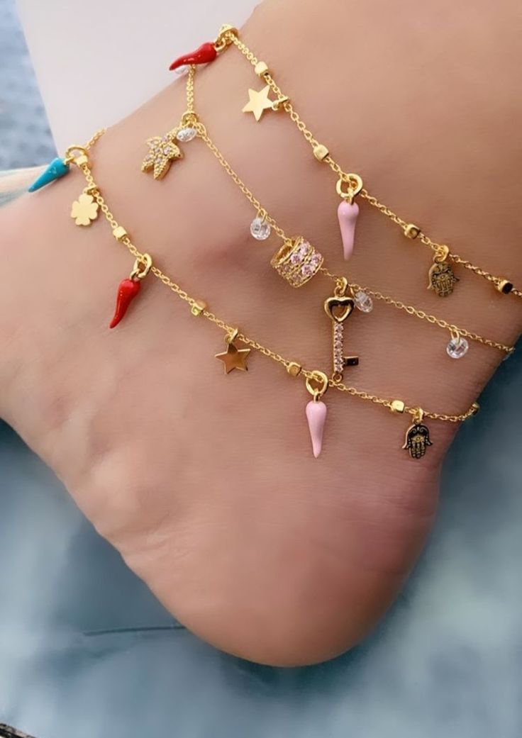 Bracelets à cheville