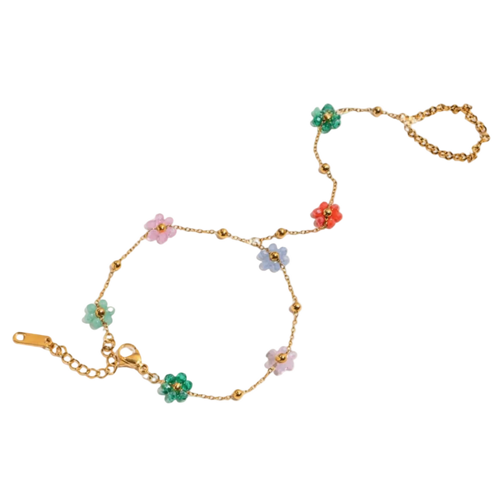 DAISY COLORFUL HAND CHAIN