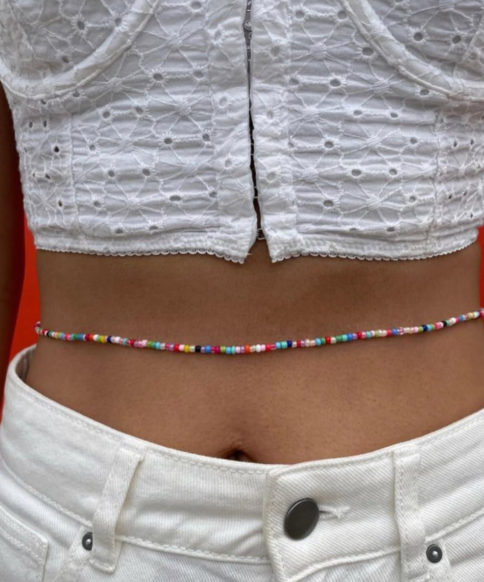 BELLY CHAIN - La chaîne de taille perlée