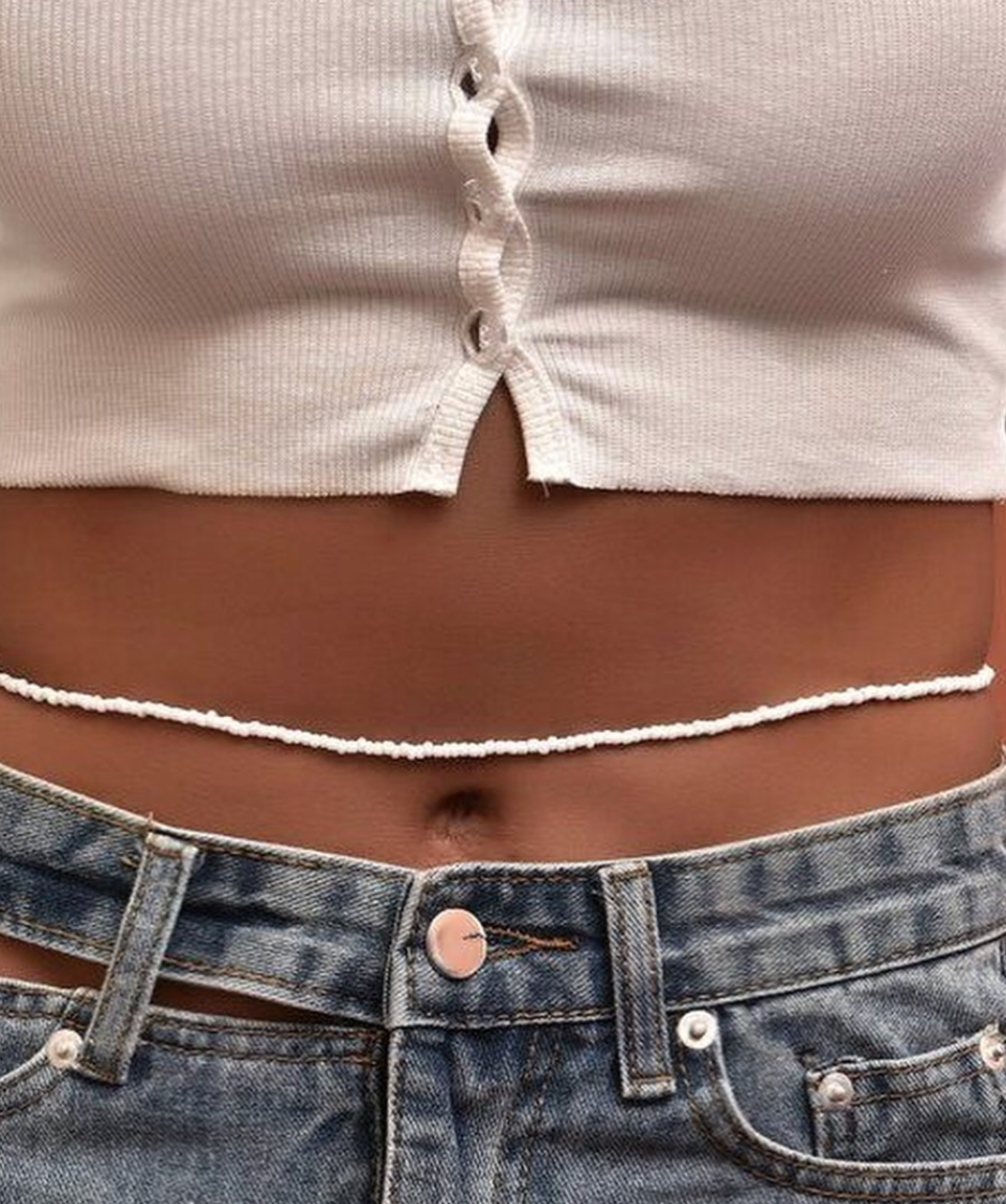 BELLY CHAIN - La chaîne de taille perlée
