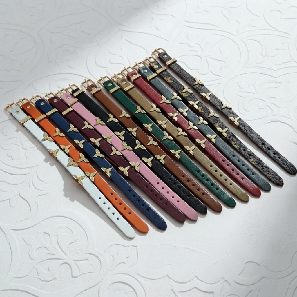 Bracelet 100% cuir Dupe LV