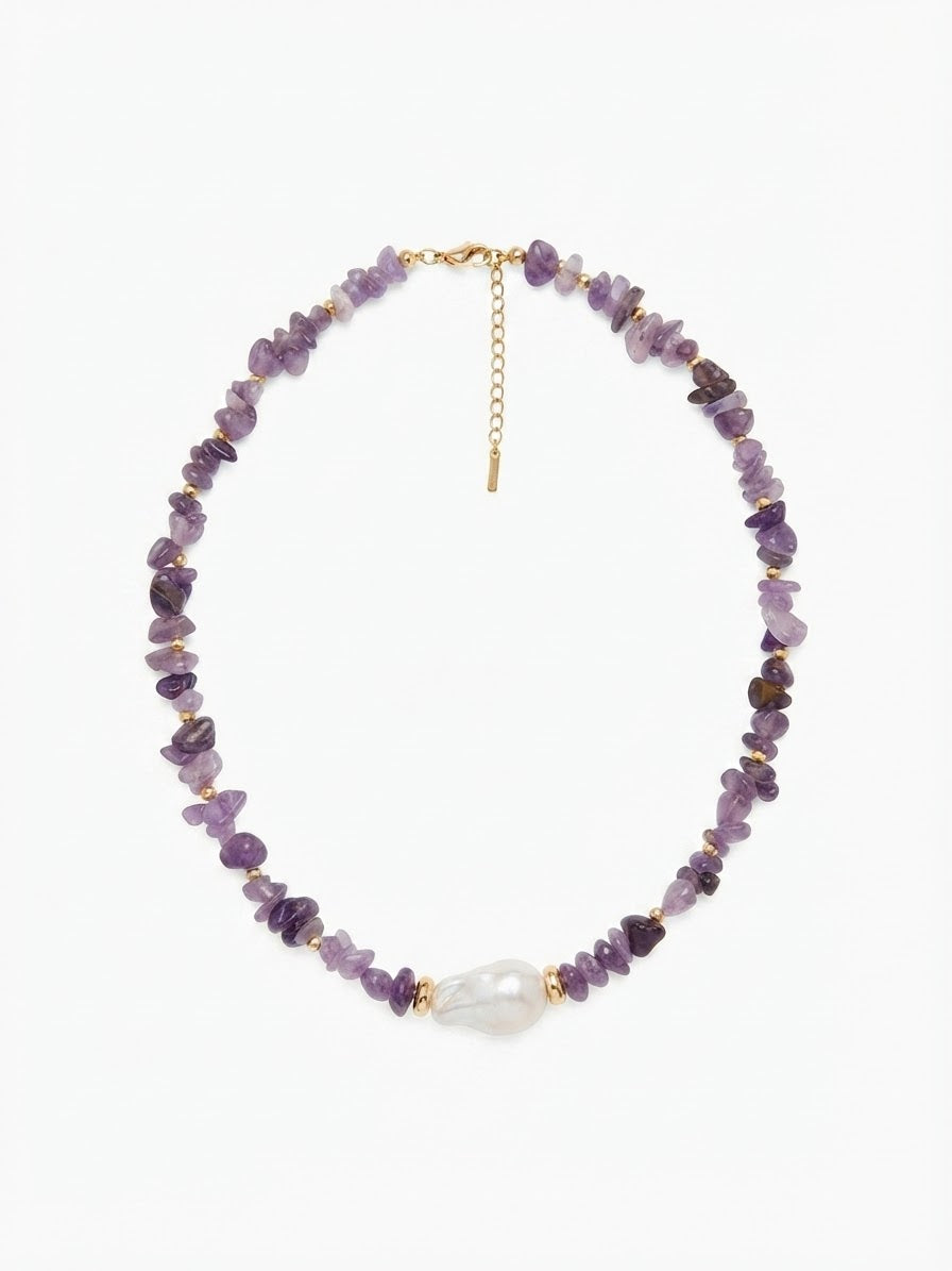 Collier Luna Aqua