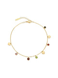 LOVE RAINBOW ANKLET - La chaîne de cheville d'amour