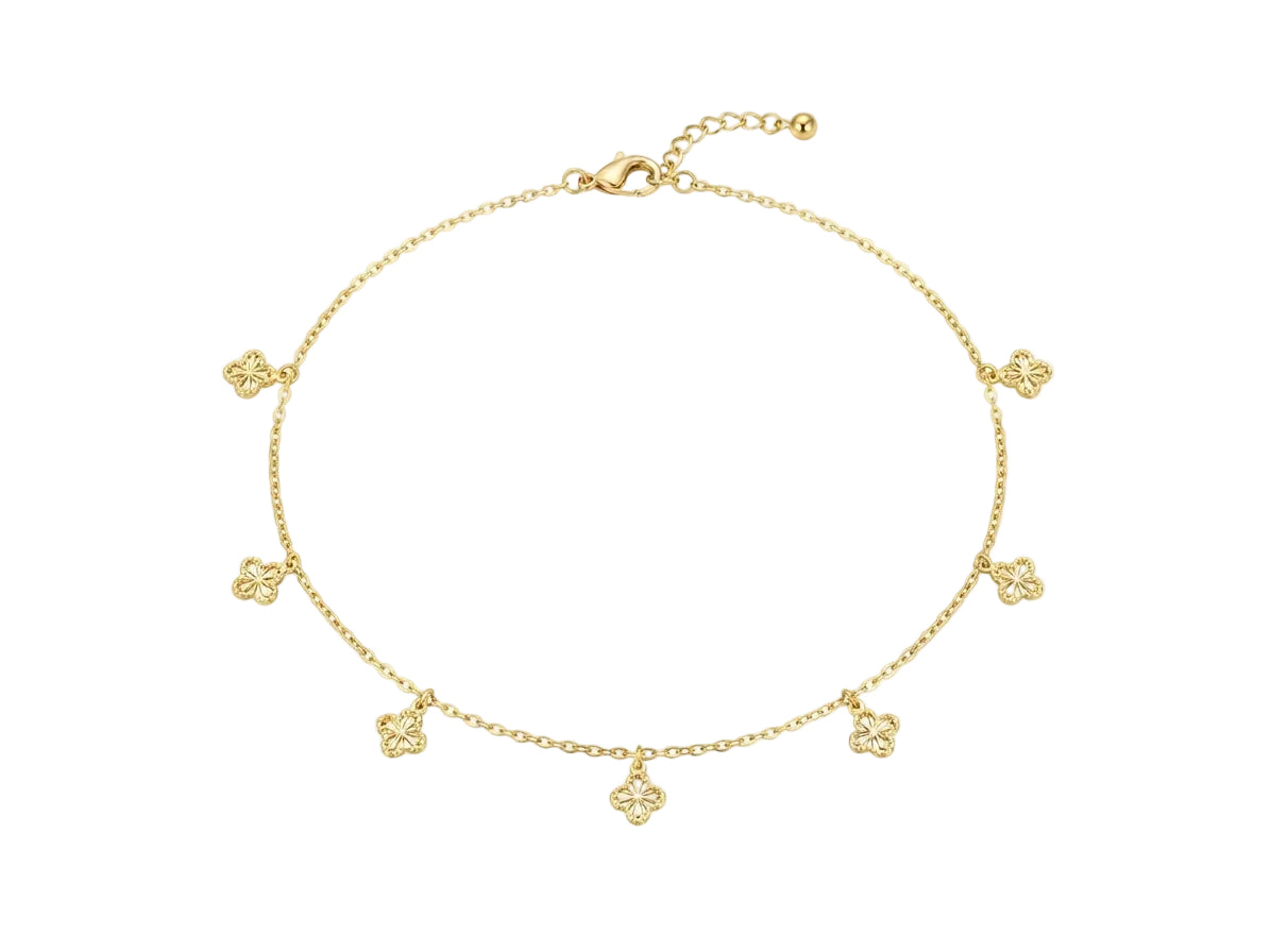 LUCKY CLOVER ANKLET