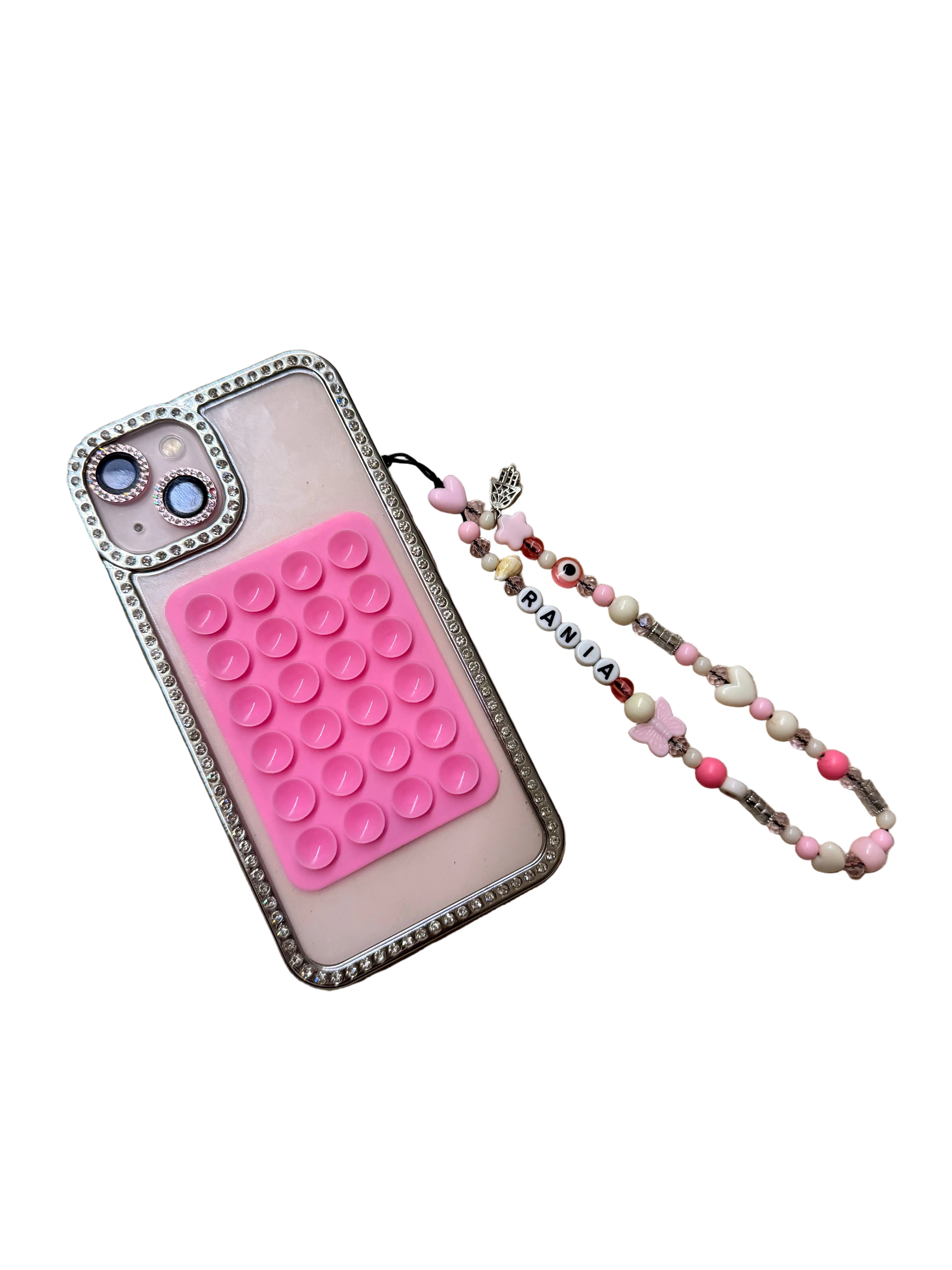 Phone strap coquette