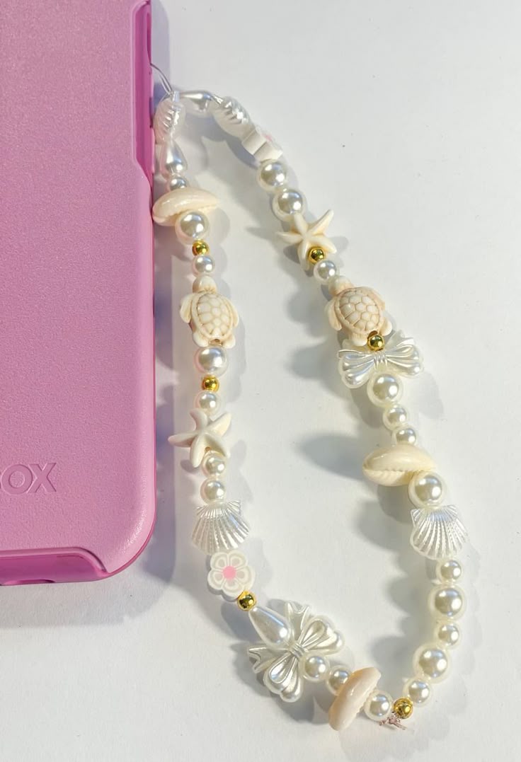 PEARL SHELL Phone Strap