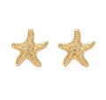 Boucles d'Oreilles STARFISH - Mini Étoile de Mer Dorée
